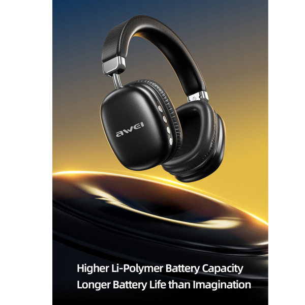 awei at7 bluetooth wireless headphone stereo surround speaker with microphone headset