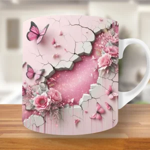 attractive 3d design mug
