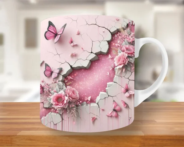 attractive 3d design mug