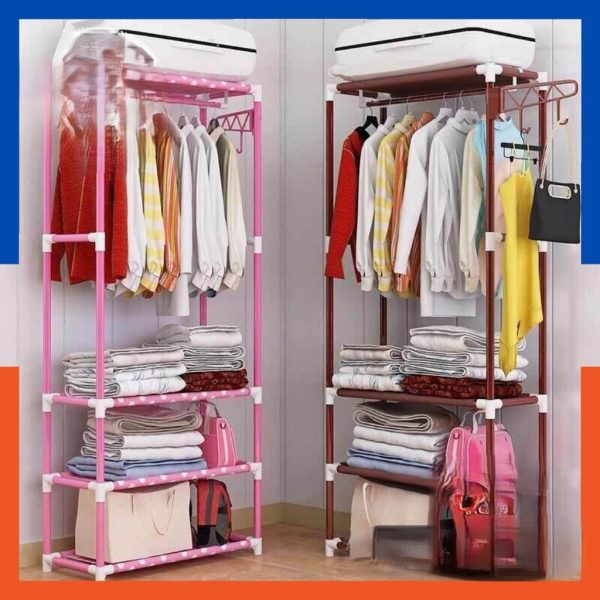 কাপড় রাখার রেক clothing stand ( মাল্টি কালার)