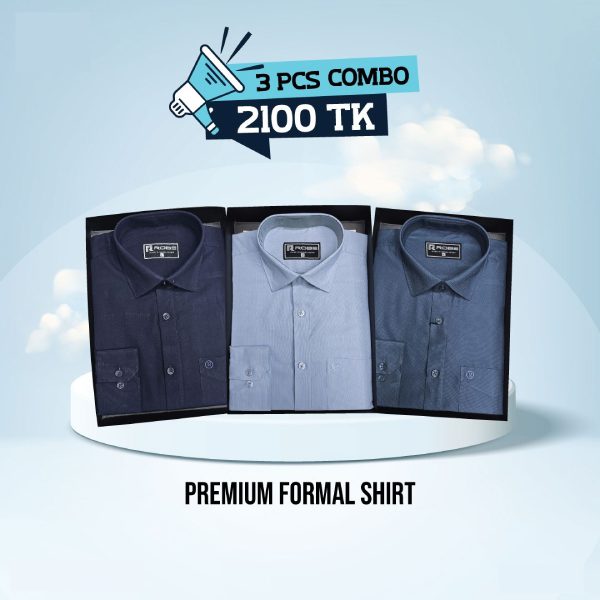 combo cotton exclusive formal shirt