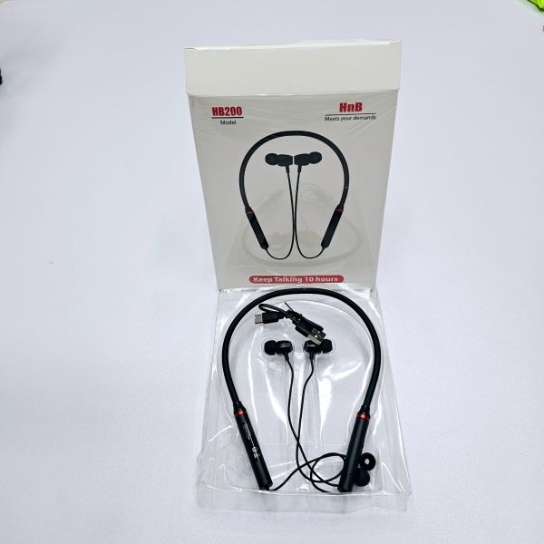neck mounted bluetooth earphone hb 200