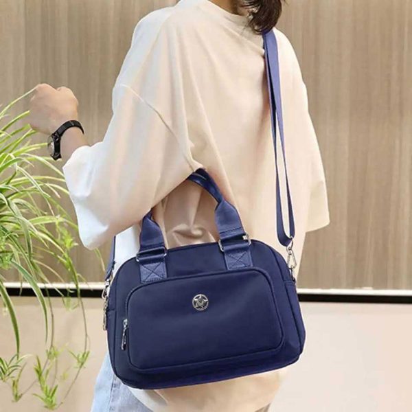 large capacity fashionbag (blu)