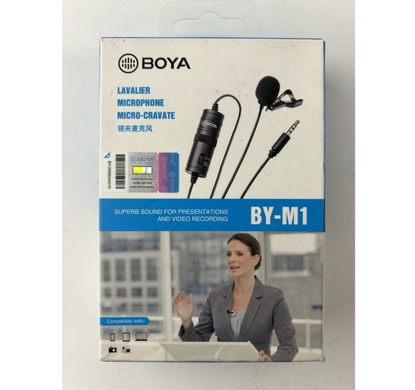 boya by m1 omni directional lavalier microphone