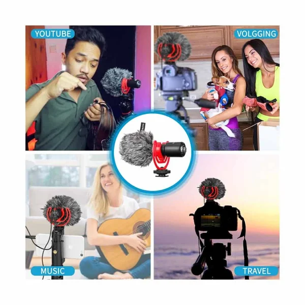 boya by mm1+ mini shotgun microphone
