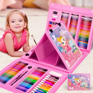 drawing art set painting for kids box artist 208 pcs