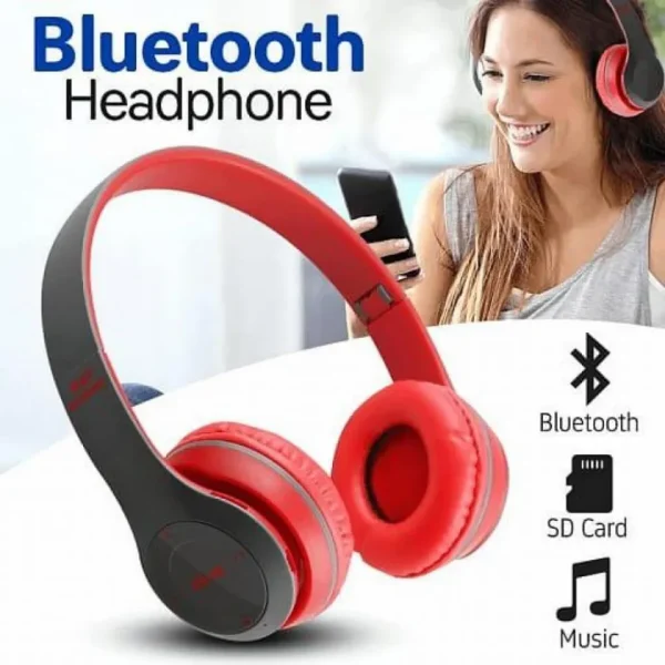 p47 wireless bluetooth headphone