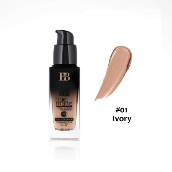 pastel beauty hd true matte foundation 30ml