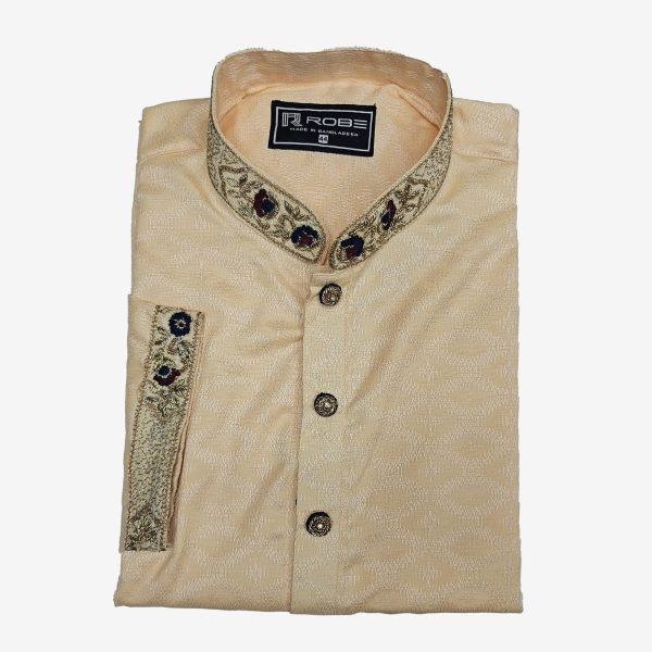 indian cotton gorgeous karchupi panjabi