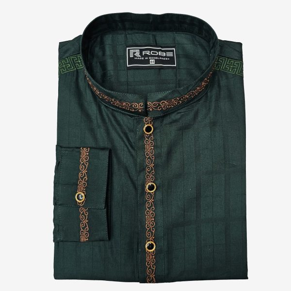 indian exclusive embroidery panjabi