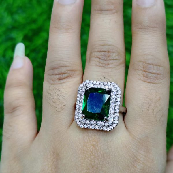 majestic gemstone elegance ring