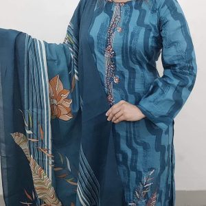 cotton print three pcs