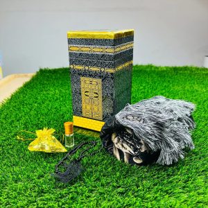 prayer mat, tasbeeh and attar combo pack with premium box