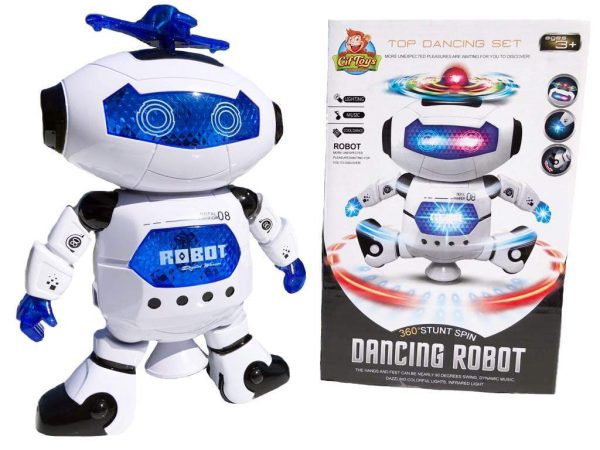 electronic dancing robot toy for kids