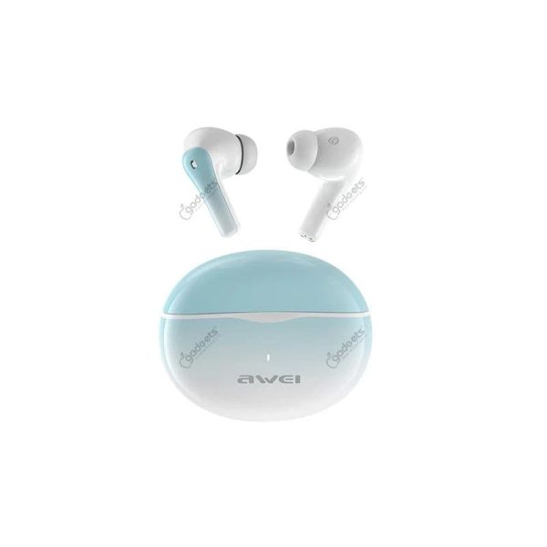 awei t62 4 mic enc earphones bluetooth 5.3 earbuds