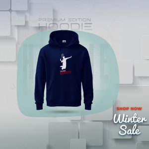 premium comfortable (change the game) winter hoodie