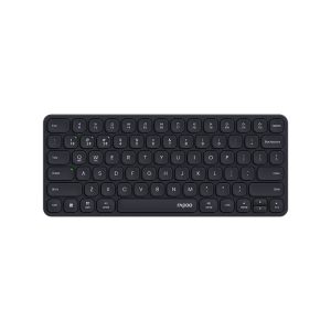 rapoo e9050l ultra slim multi mode wireless keyboard – black
