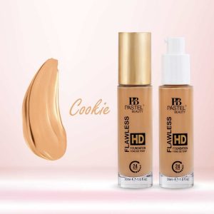 pastel beauty hd flawless foundation (cookie)