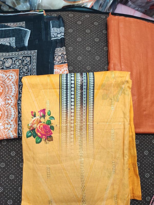 anaya hoor rigging digital printed cotton 3 piece