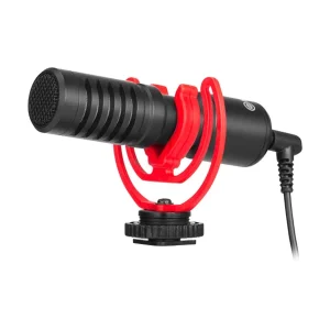 boya by mm1+ mini shotgun microphone