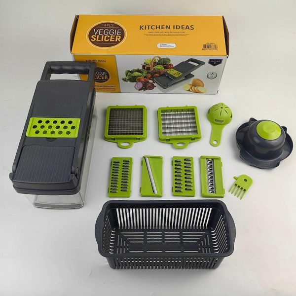 14 in 1 multifunctional vegetable chopper