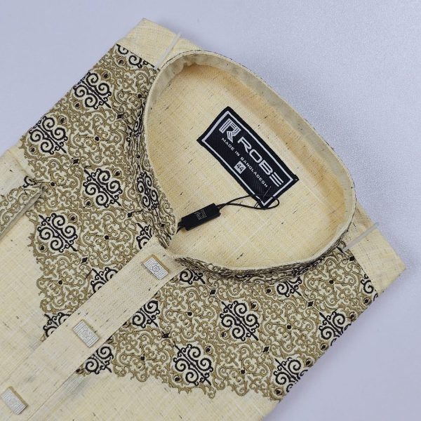 indian exclusive embroidery panjabi