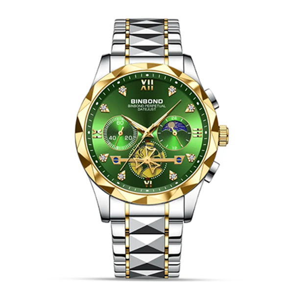 binbond b1236 brand fashion tourbillon dial quartz watches men’s luxury stainless steel