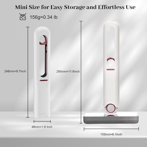 mini mop powerful squeeze folding home cleaning mops