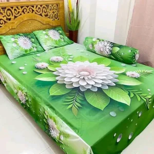 china premium 3d design bed sheet