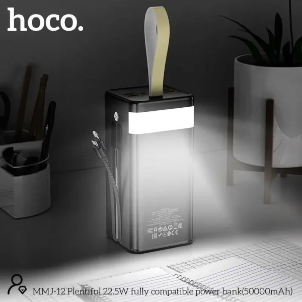 hoco mmj‑12 50000mah 22.5w fast charging power bank