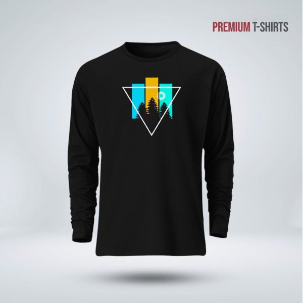 men's full sleeve (scenario) t shirt