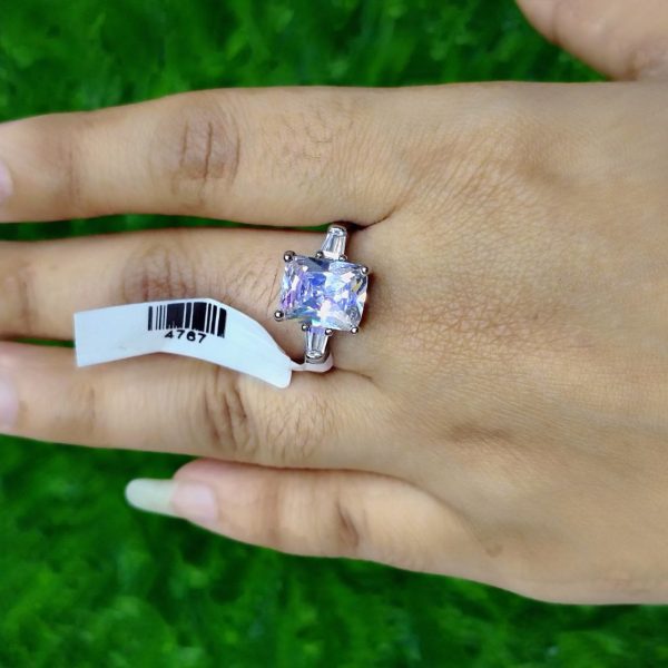 royal radiance princess cut ring