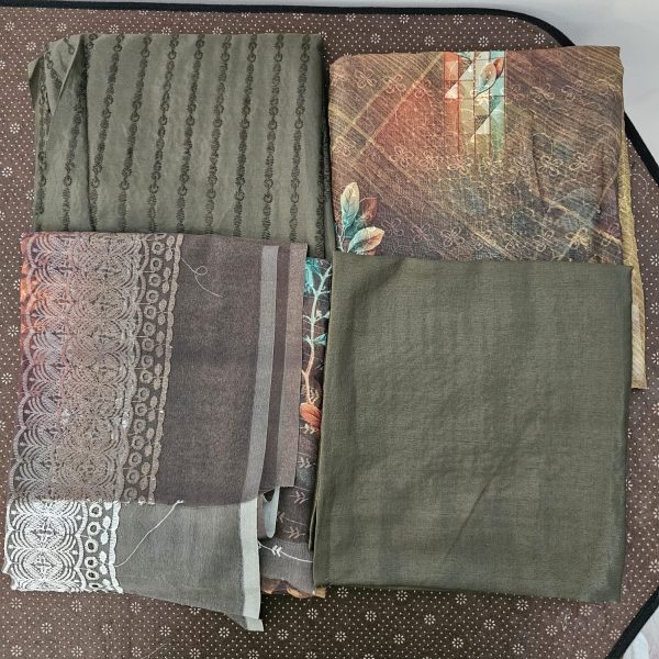 hasnat 100% premium cotton 3 piece
