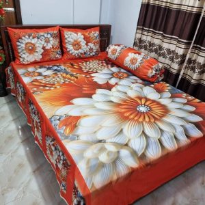 china premium 3d design bed sheet