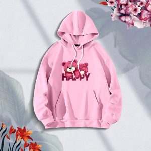 premium comfortable (happy) ladies winter hoodie