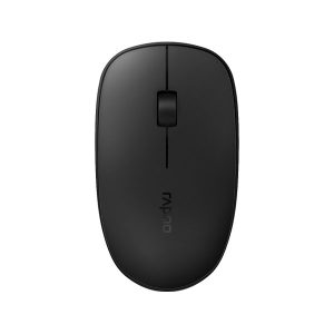 rapoo m200 multi mode wireless silent mouse – black
