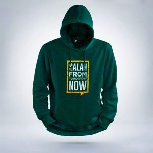 salah from now islamic hoodie (sea green)