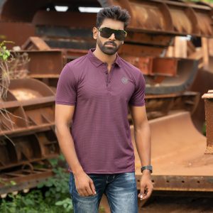 half sleeve polo shirt
