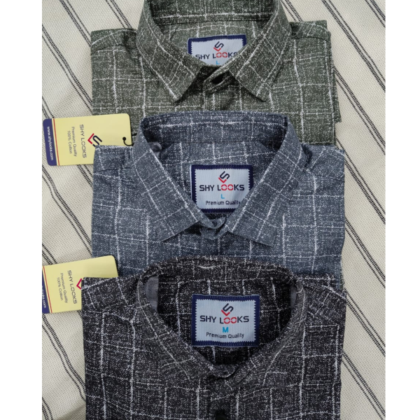 full sleeve digital print shirt for men's