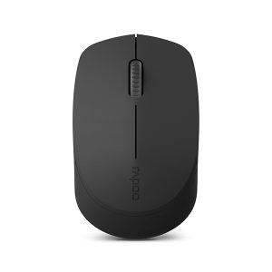 rapoo m100 multi mode wireless silent mouse – dark grey