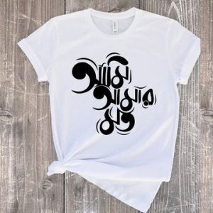 classic typography t shirt