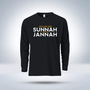 islamic calligraphy full sleeve t shirt for men