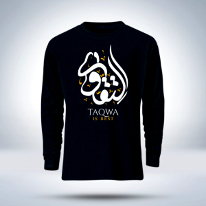 islamic calligraphy full sleeve t shirt for men