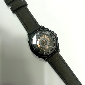 signature trendy men watch (black )