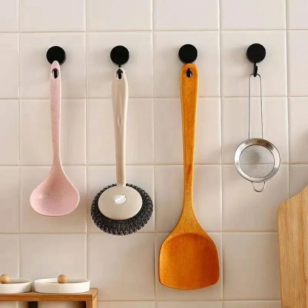 20 pcs wall hanging hooks, punch free hook for kitchen, bedroom or any tipe of accessories
