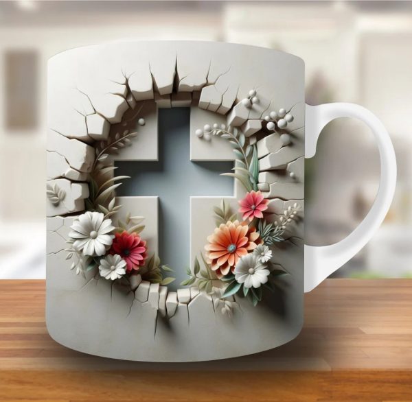 attractive 3d design mug