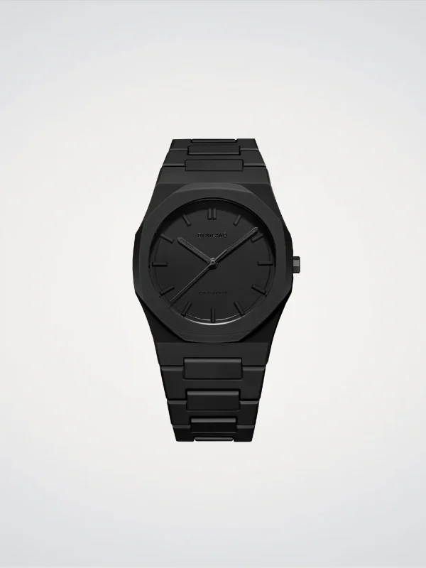 d1 milano watches poly carbon (black)