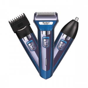 kemei km 6330 3 in 1 hair shaving machine grooming kit