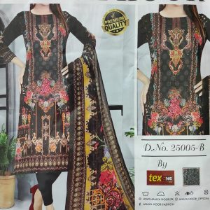 anaya hoor rigging digital printed cotton 3 piece