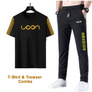 Men's Full Sleeve Tracksuit  (trouser + T-shirt)
